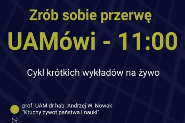 UAmowi: wykład profesora Andrzeja W. Nowaka