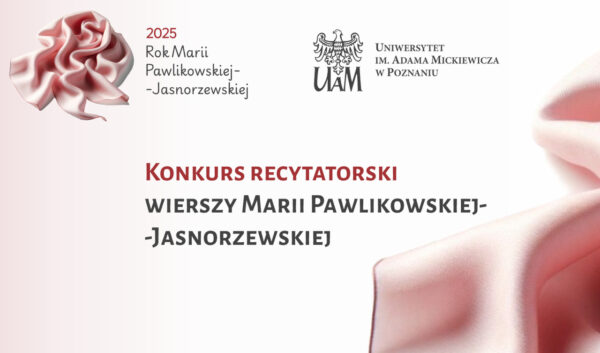 Konkurs recytatorski wierszy Marii Pawlikowskiej-Jasnorzewskiej